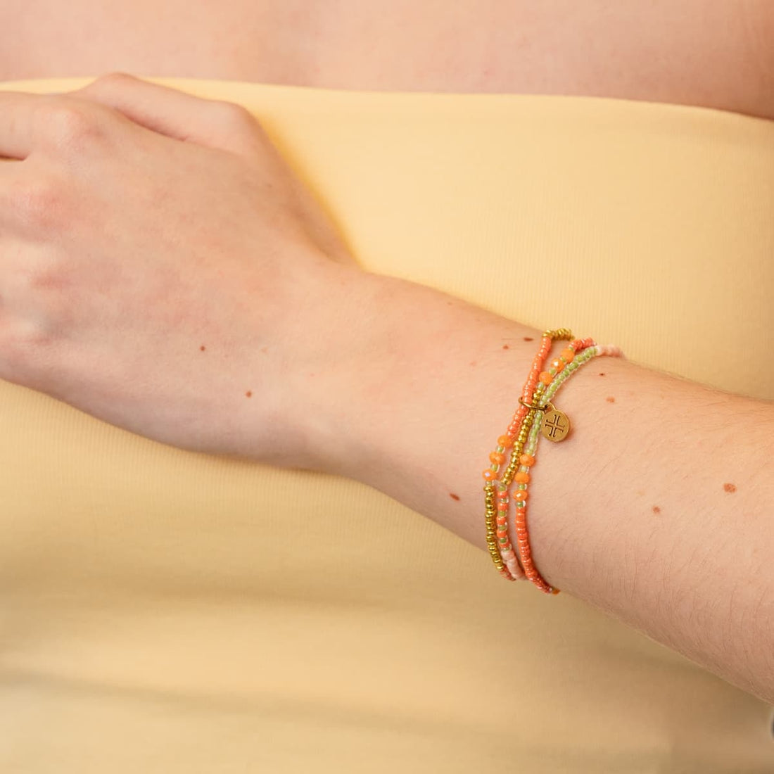 Pulsera Spirit Orelia Lumi Dorado Anartxy