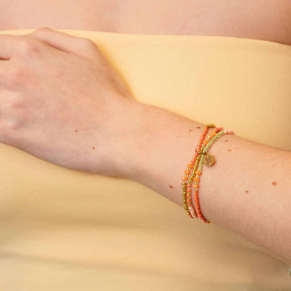 Pulsera Spirit Orelia Lumi Dorado Anartxy