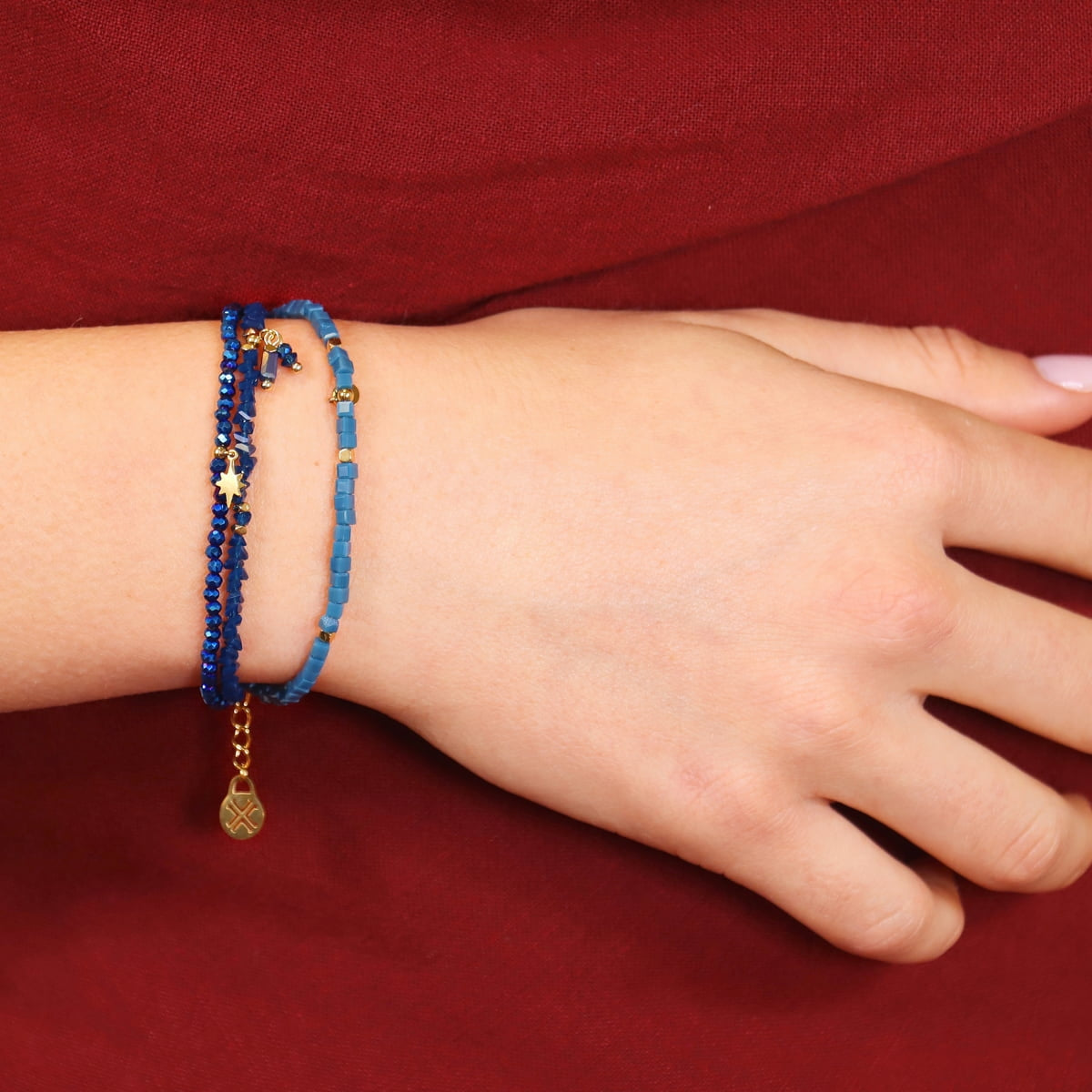 Pulsera Spirit Stones Azul Anartxy