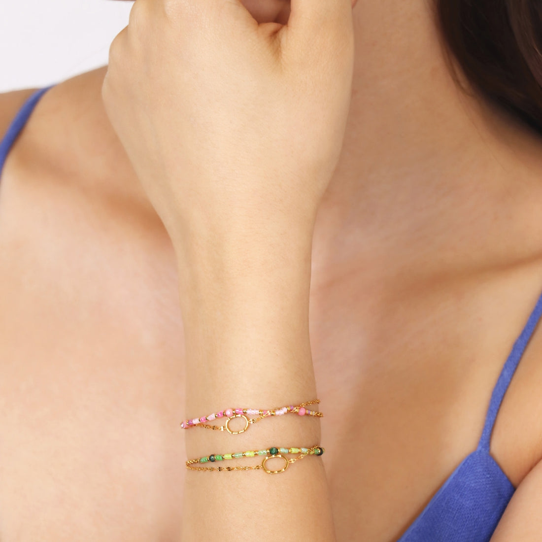 Pulsera Spirit Sunrise Rosa Anartxy