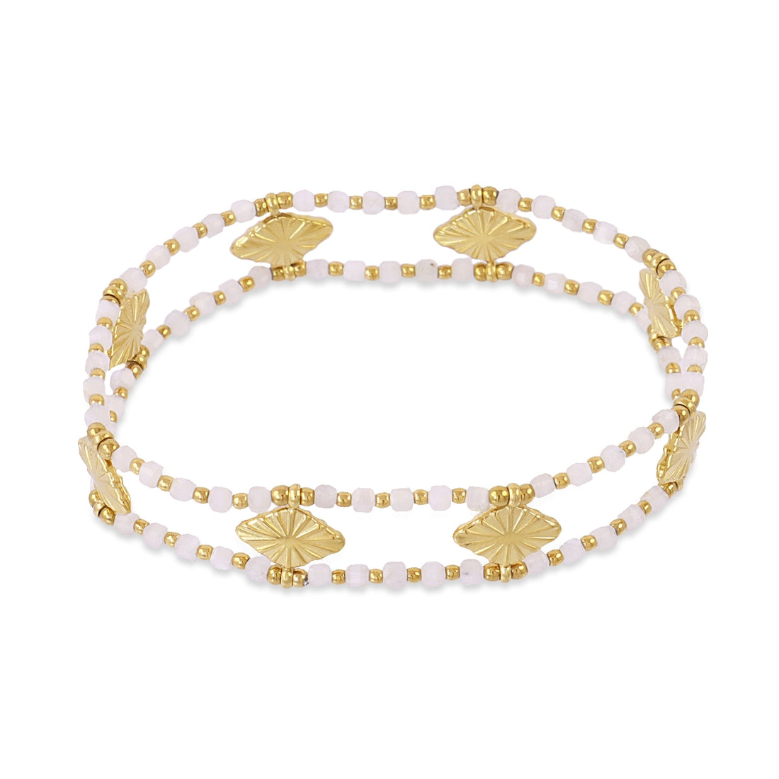 Pulsera Spirit Threadly Blanco Anartxy
