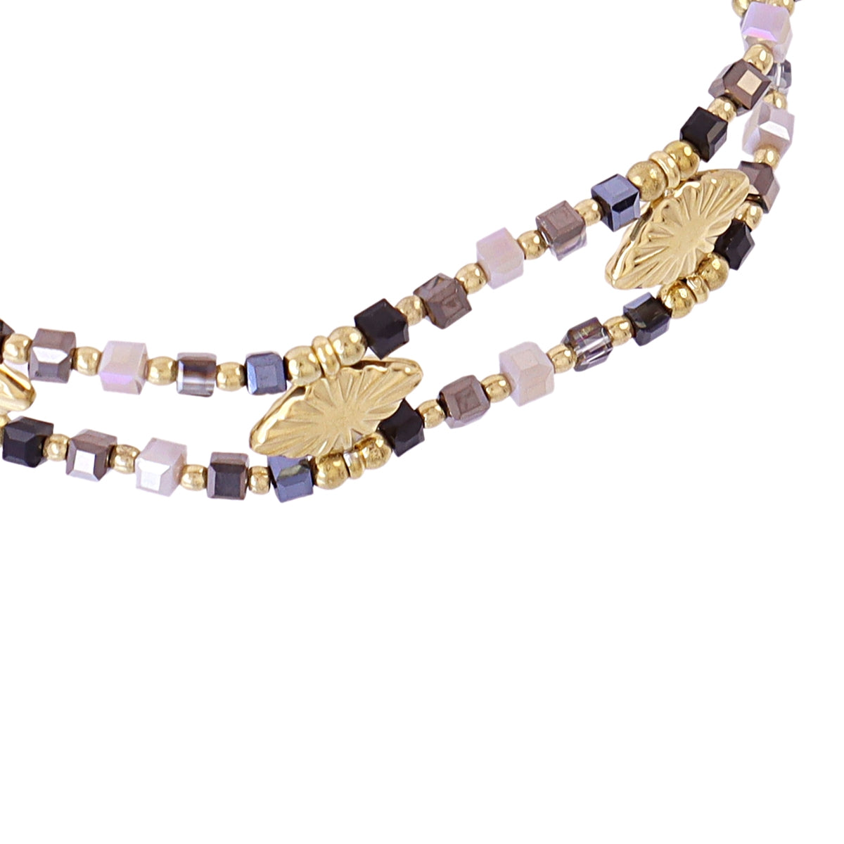 Pulsera Spirit Threadly Negro Anartxy