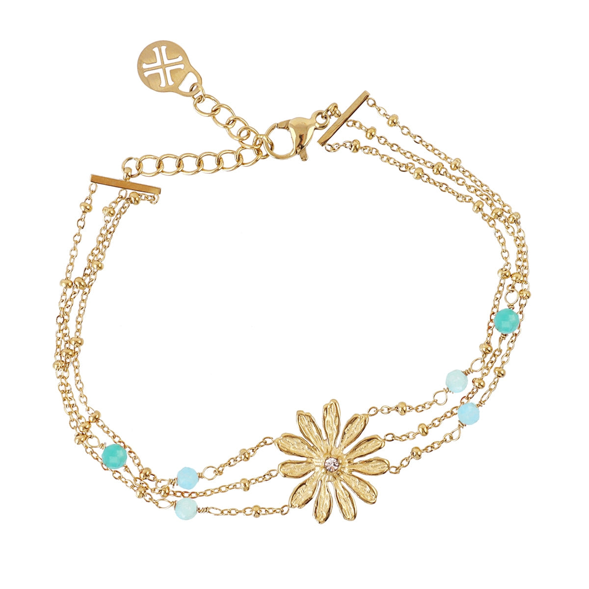 Pulsera Spirit Twinnia Turquesa Anartxy