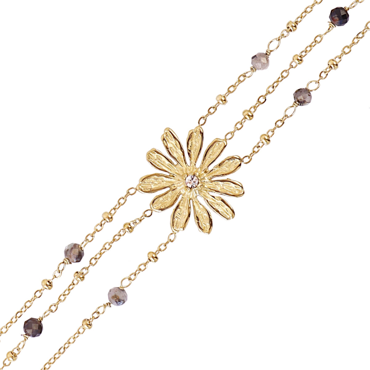 Pulsera Spirit Twinnia Negro Anartxy
