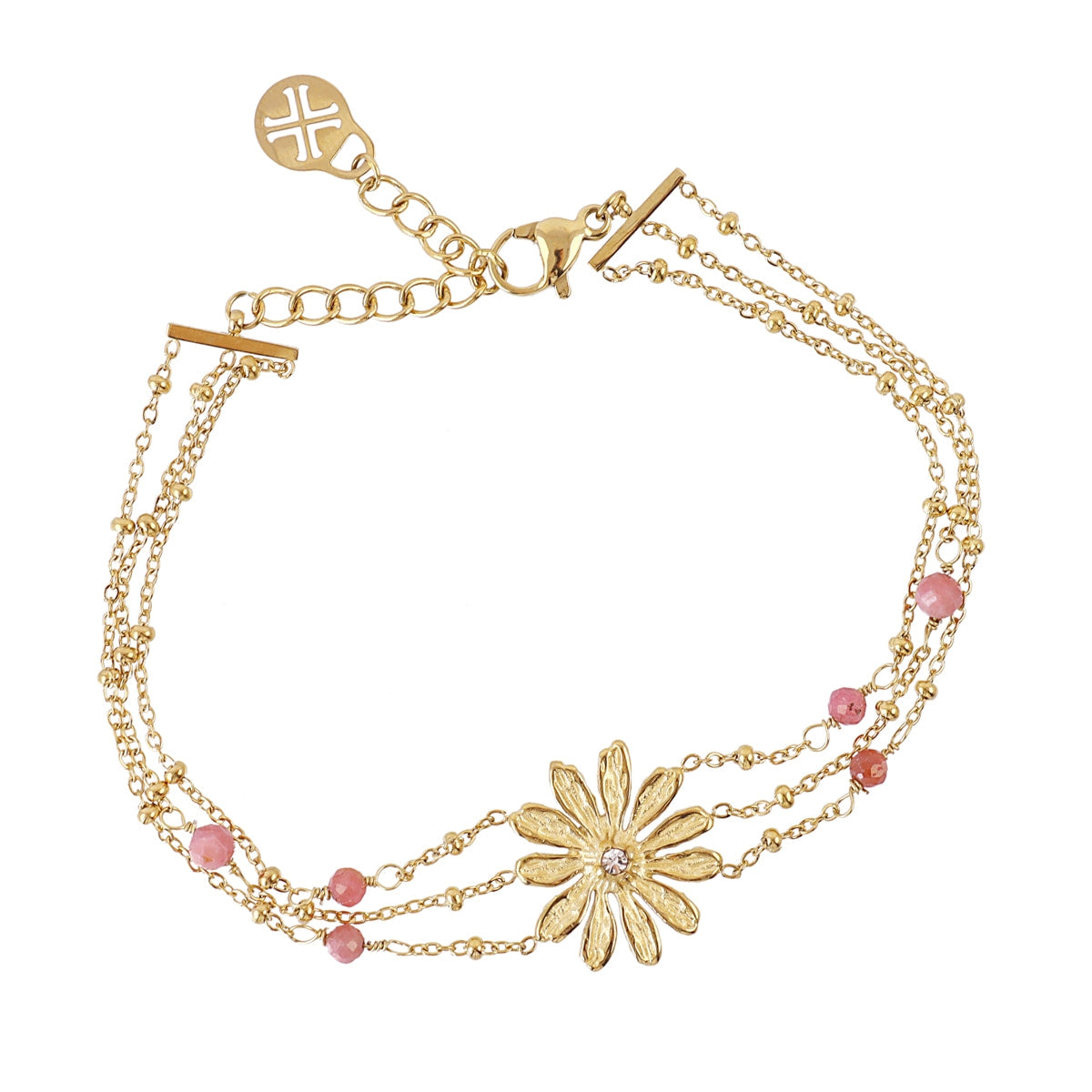 Pulsera Spirit Twinnia Rosa Anartxy