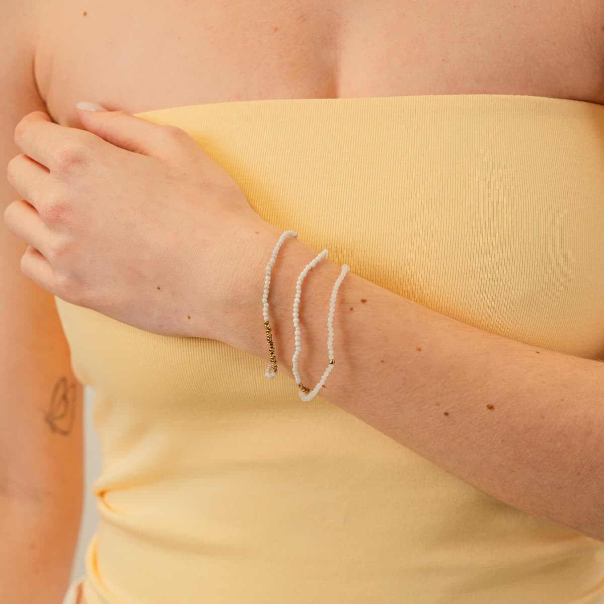 Pulsera Spirit Virelle Blanco Anartxy