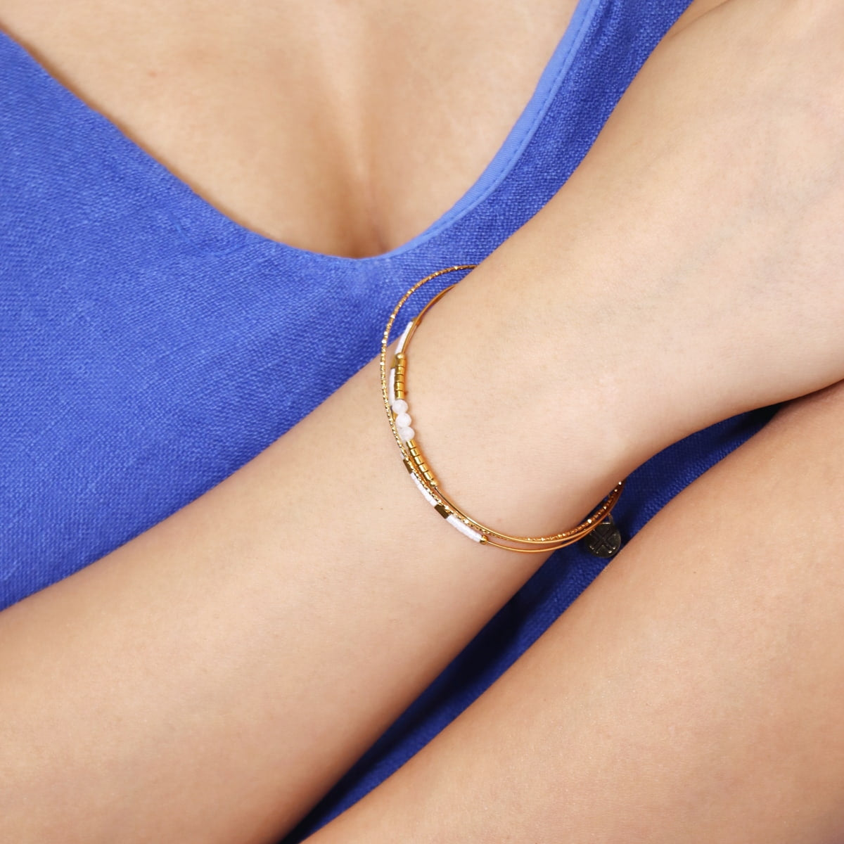 Pulsera Spirit Zindra Blanco Anartxy