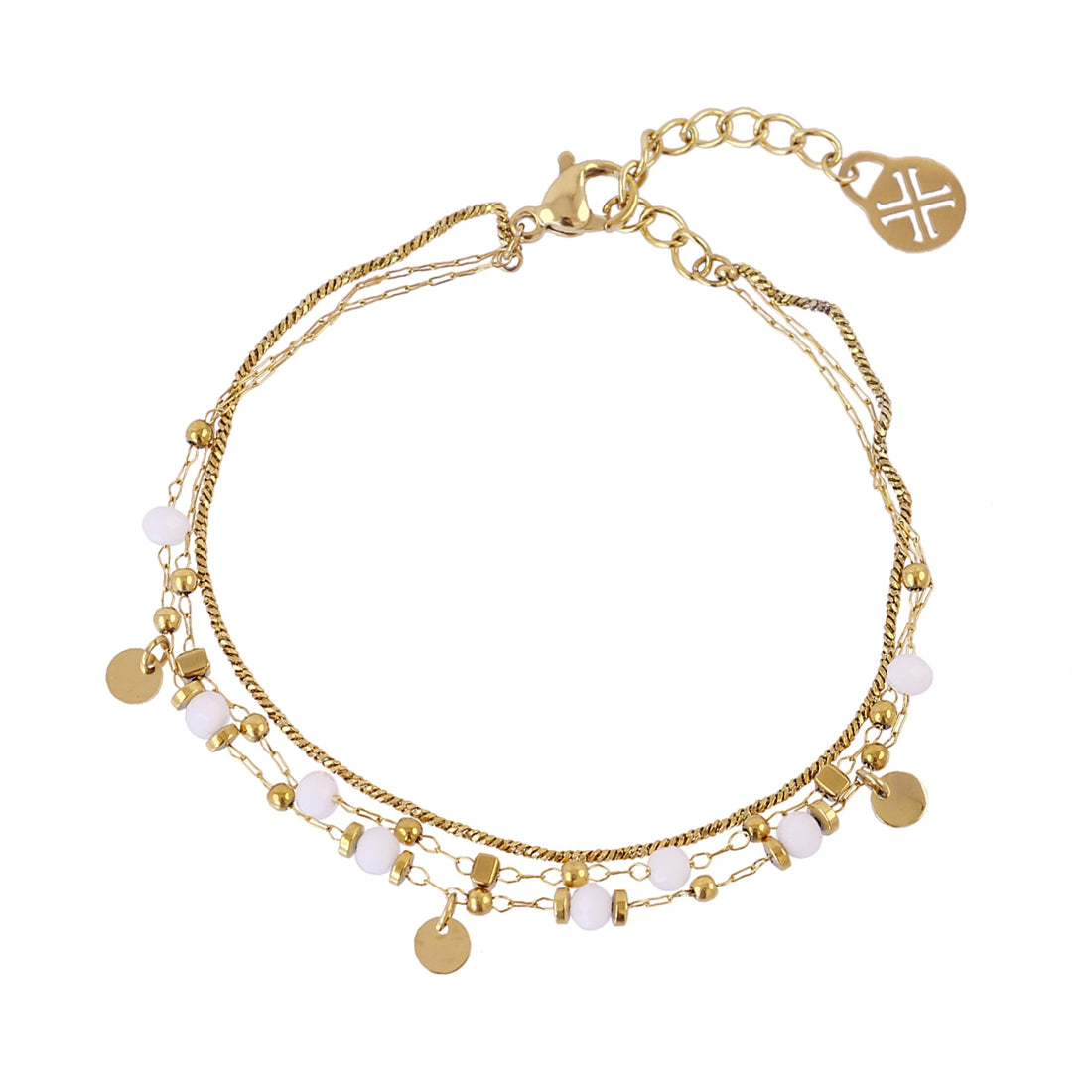 Pulsera Spirit Zyric Blanco Anartxy
