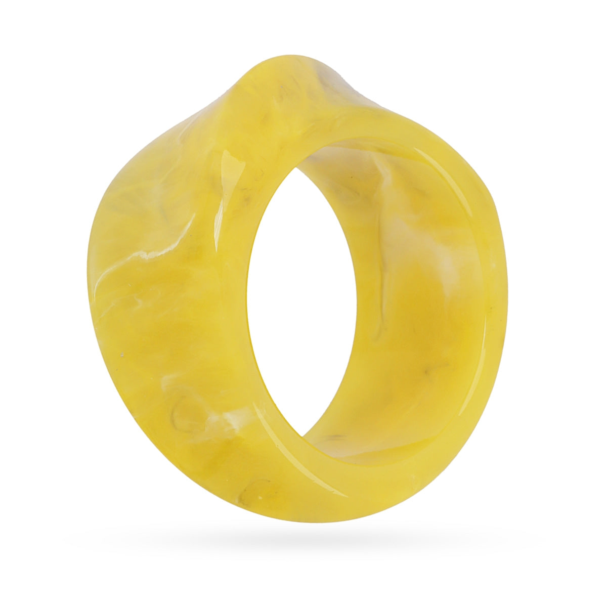 Pulsera Thalia Relieve Amarillo Anartxy