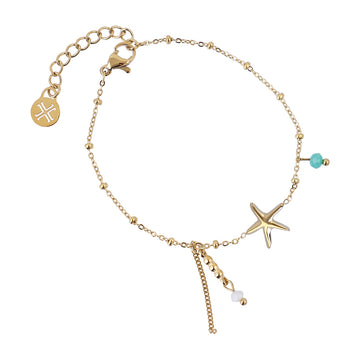 Pulsera Tide Aurea Dorado Anartxy