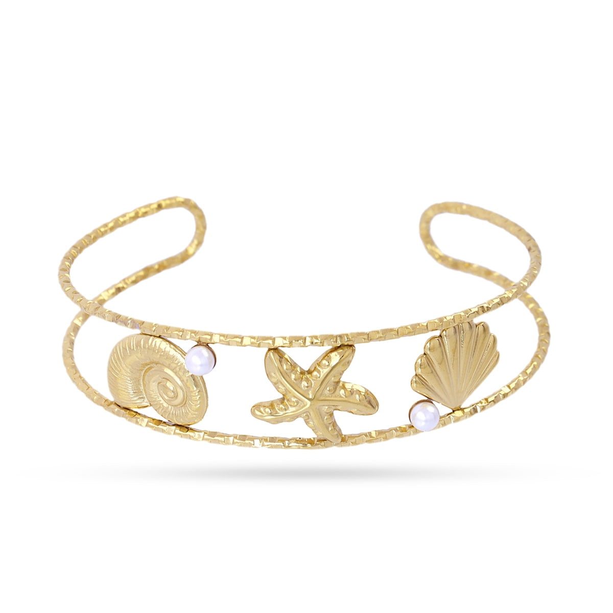 Pulsera Tide Nixie Dorado Anartxy