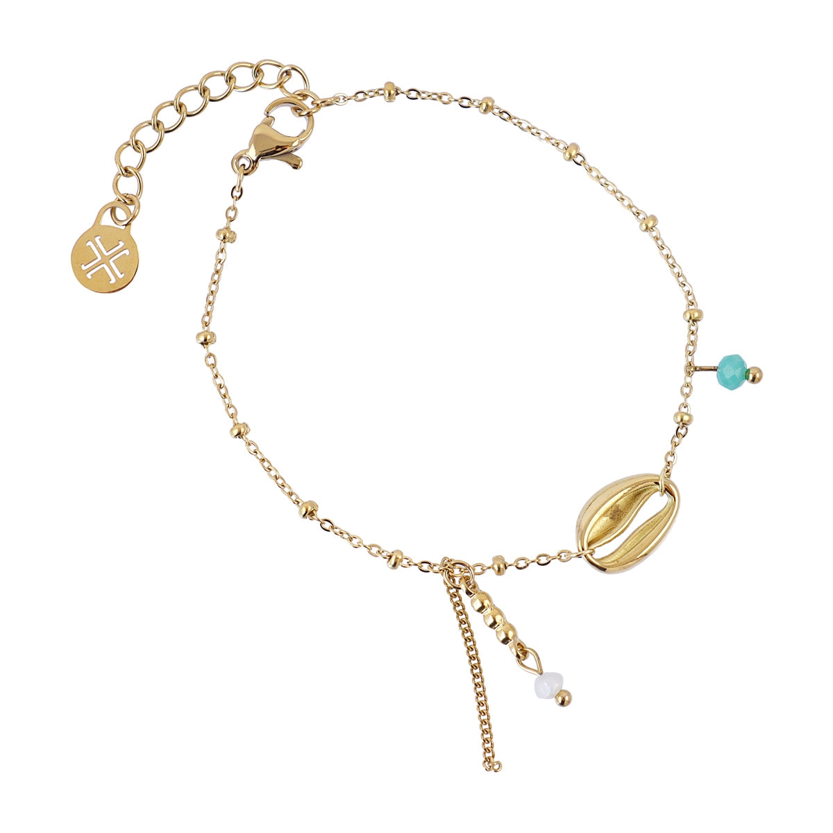 Pulsera Tide Oceanic Dorado Anartxy