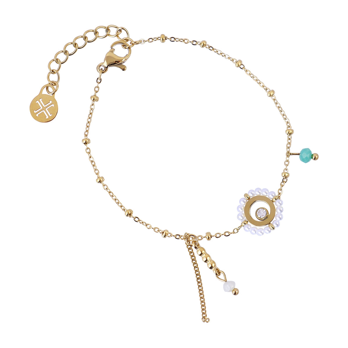 Pulsera Tide Salty Dorado Anartxy