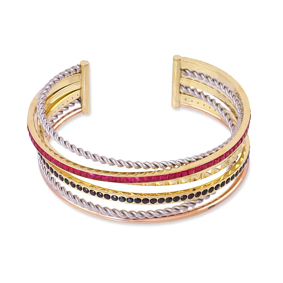 Pulsera Vandal Crush Combinado metalizado Anartxy