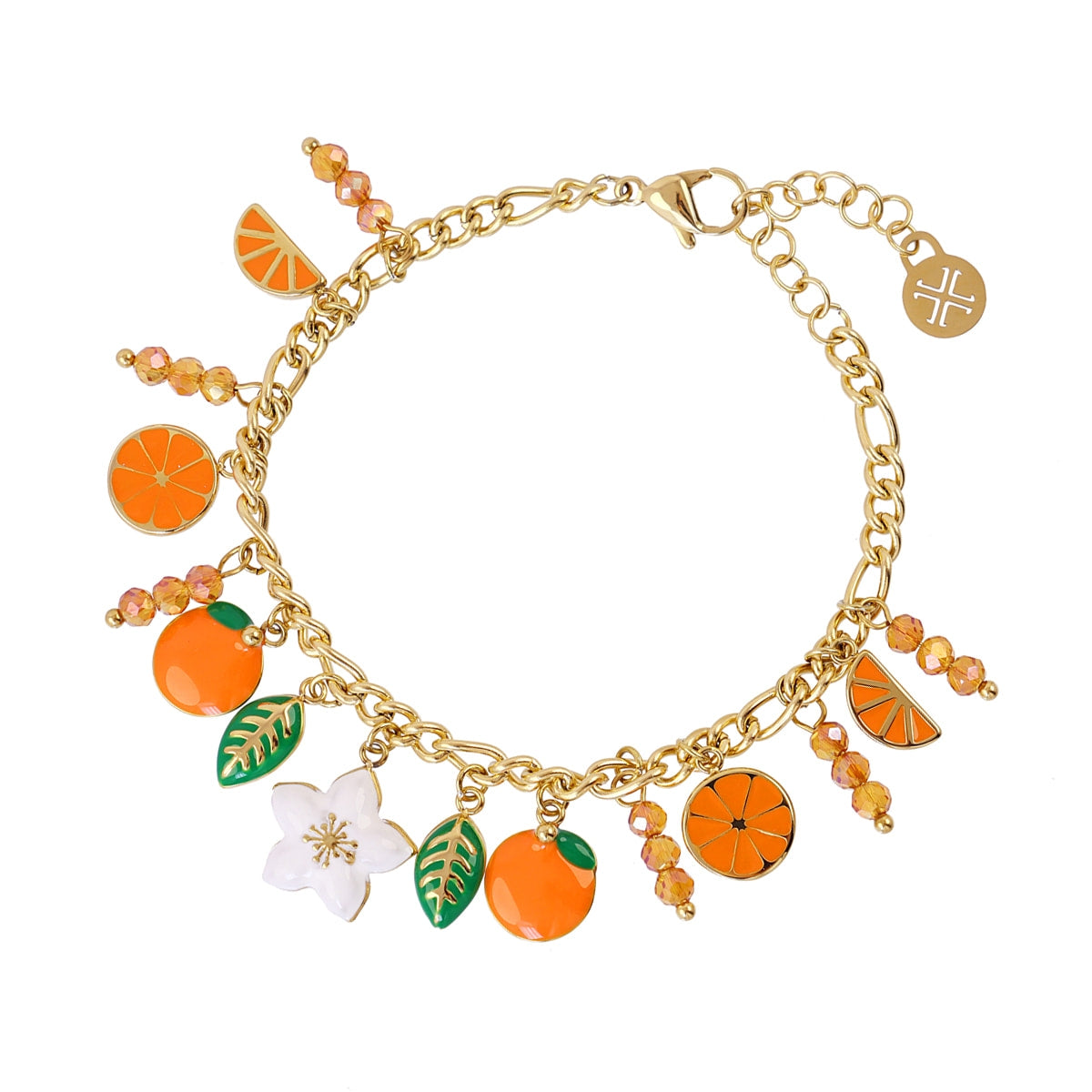 Pulsera Vine Citric Naranja Anartxy