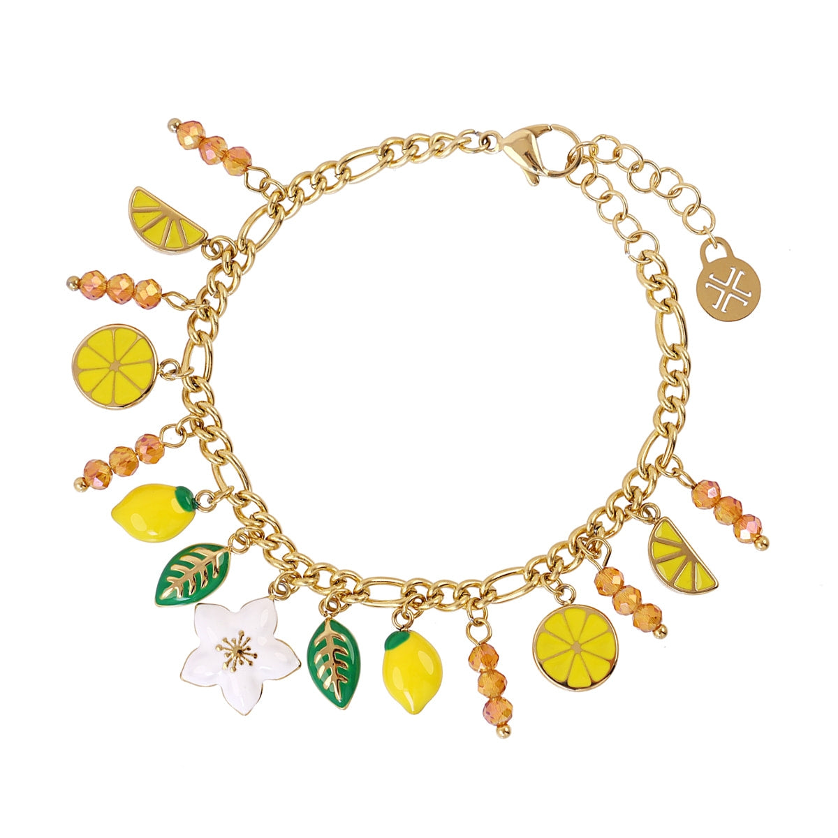 Pulsera Vine Citric Amarillo Anartxy