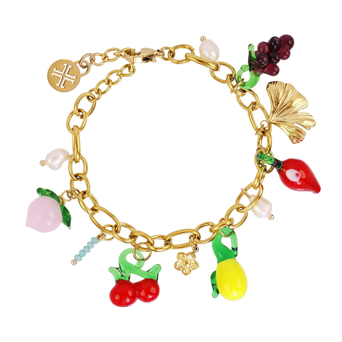 Pulsera Vine Figgy Dorado Anartxy