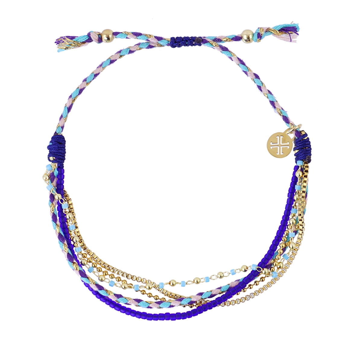 Pulsera Woven Nomad Azul Anartxy