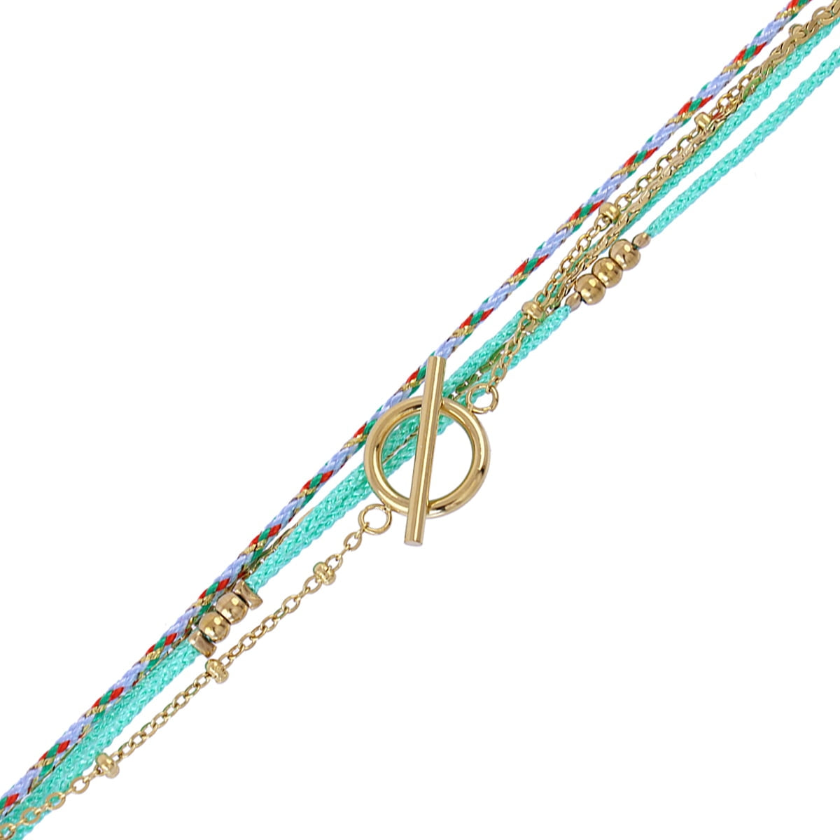 Pulsera Woven Sailor Turquesa Anartxy