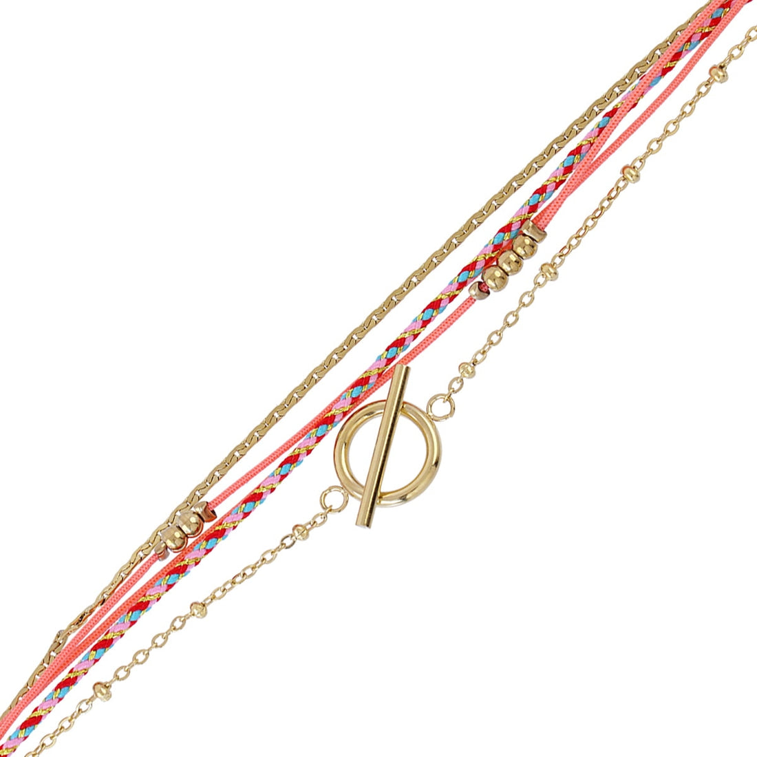 Pulsera Woven Sailor Rosa Anartxy