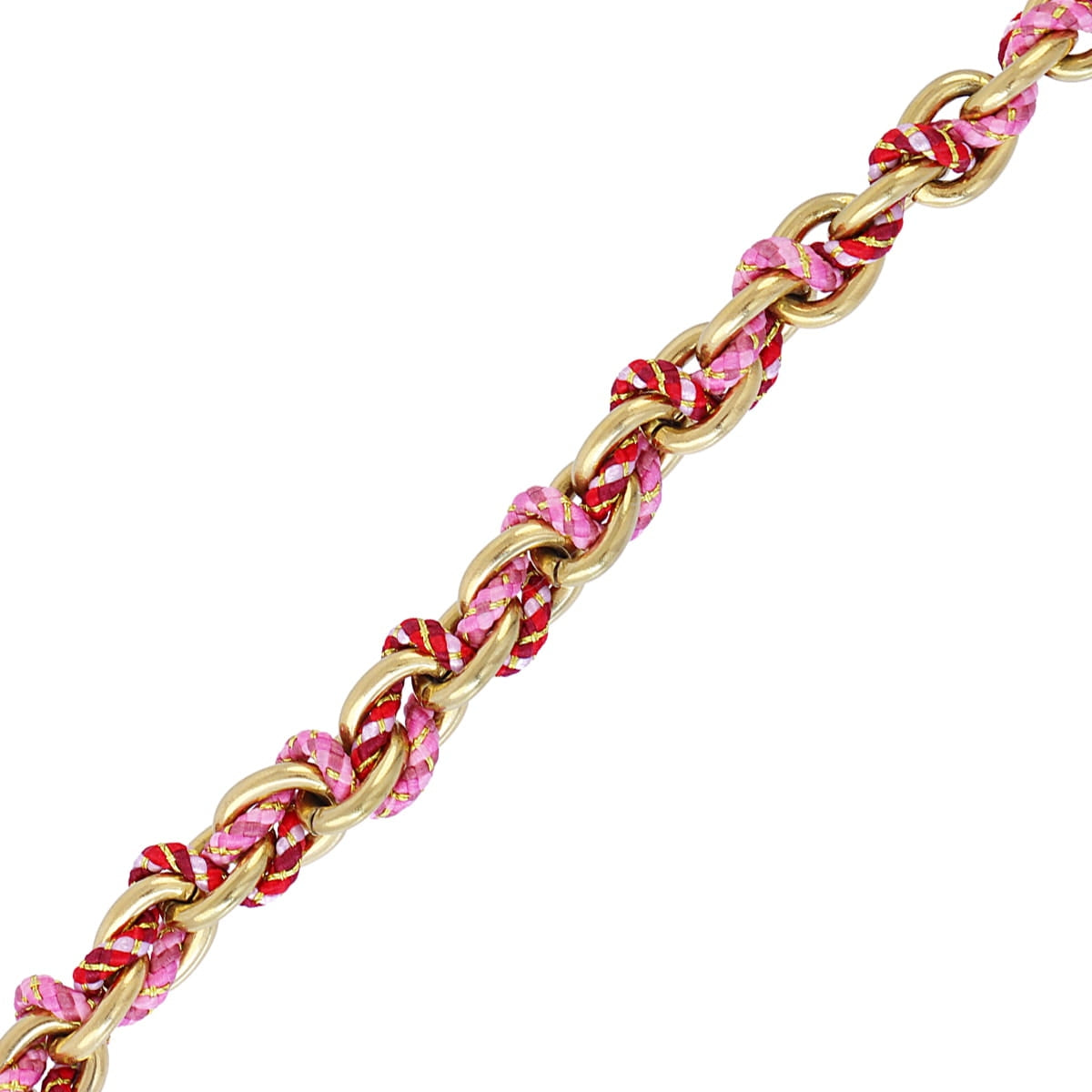 Pulsera Woven Vibe Rosa Anartxy