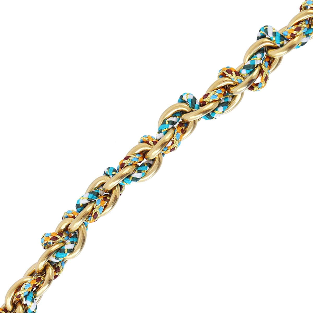 Pulsera Woven Vibe Turquesa Anartxy