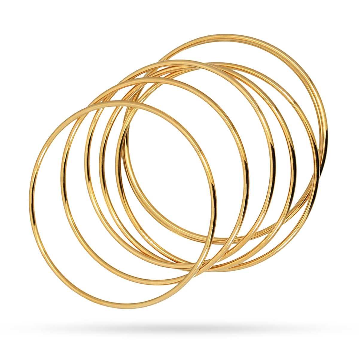Pulseras Summer Essentials 7 Rings Dorado 60 mm Anartxy