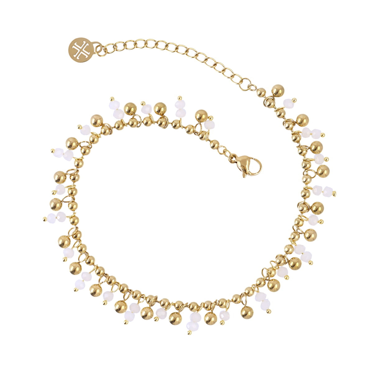 Tobillera Casual Floria Blanco Anartxy