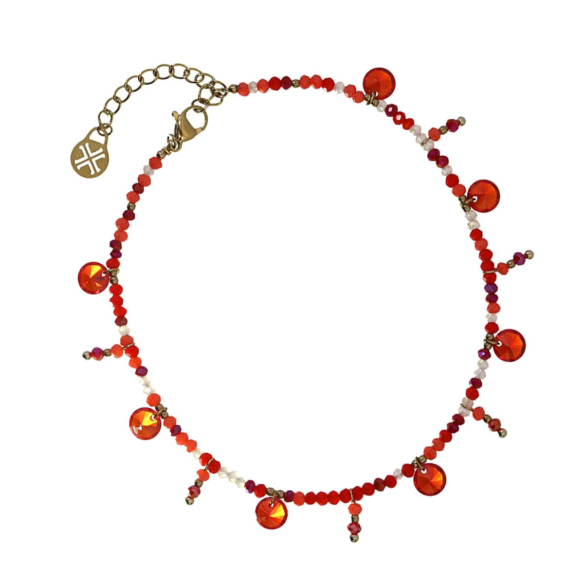 Tobillera Portmany Rojo Anartxy