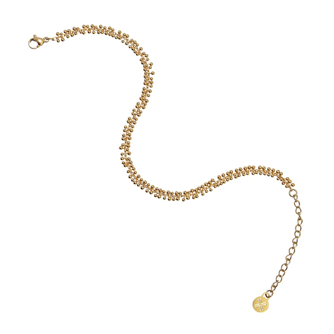 Tobillera Rojo Dorado Anartxy