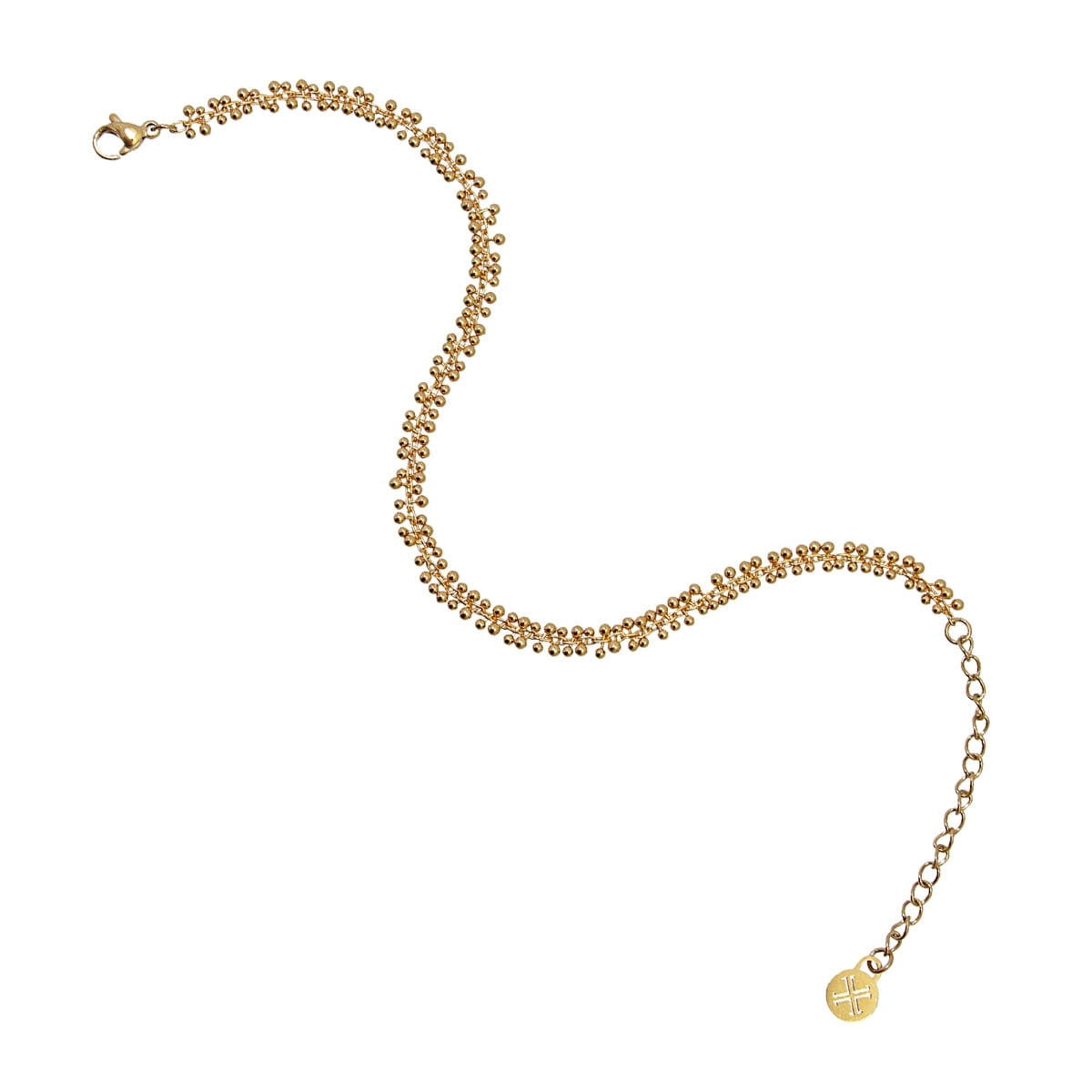 Tobillera Rojo Dorado Anartxy
