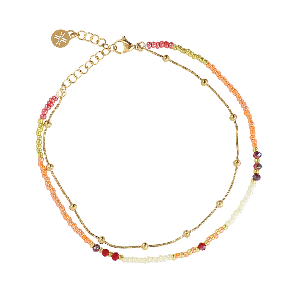 Tobillera Spirit Briselle Halo Dorado Anartxy