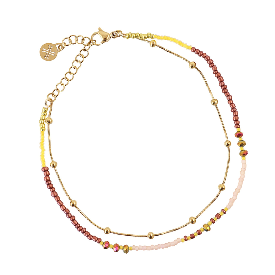 Tobillera Spirit Briselle Honey Dorado Anartxy