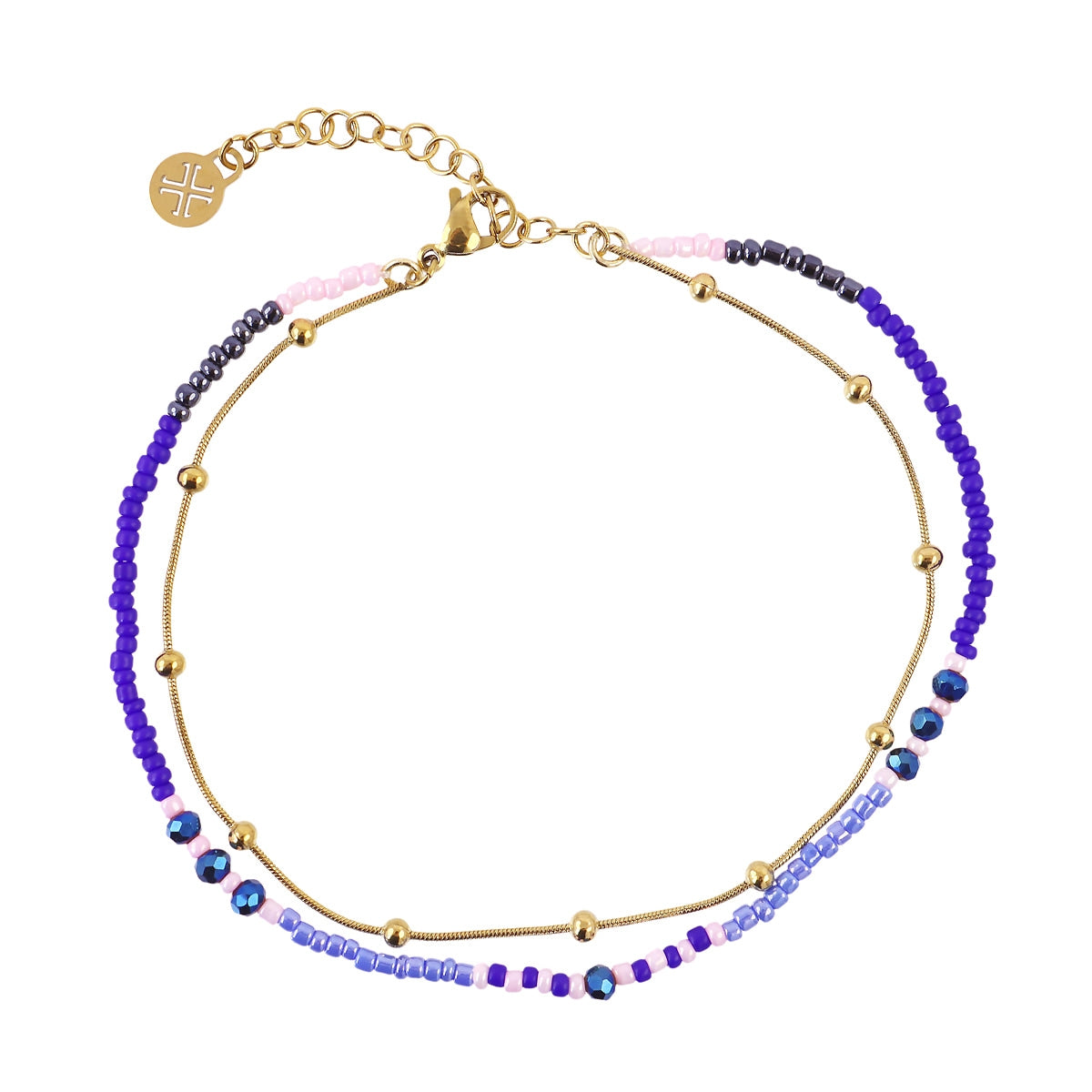 Tobillera Spirit Briselle Ocean Dorado Anartxy