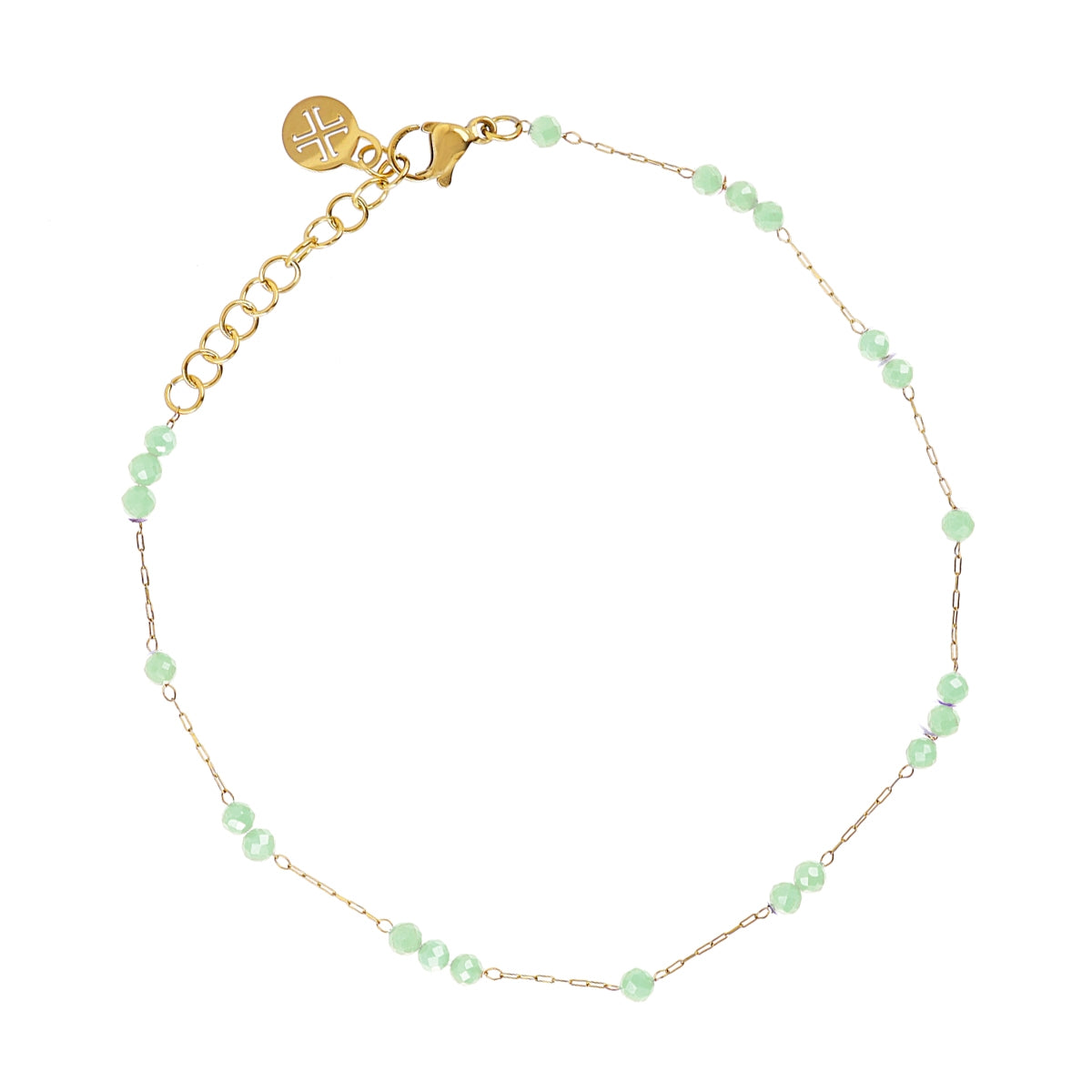 Tobillera Spirit Bubbles Verde Anartxy