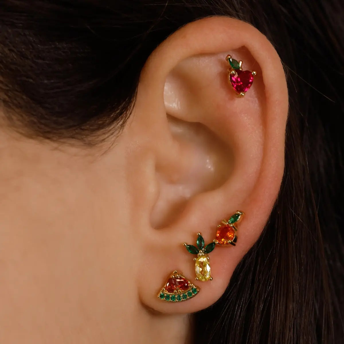 Conjunto Piercings Tropic Anartxy