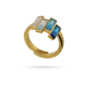 Anillo Yed Azul Anartxy