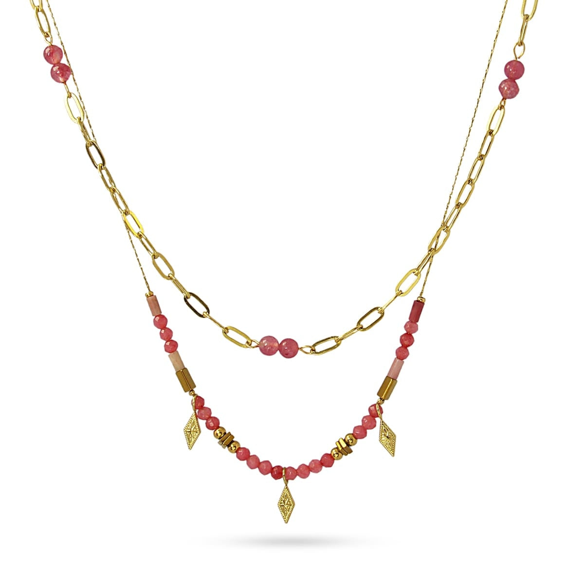 Collar Turqueta Rojo Anartxy