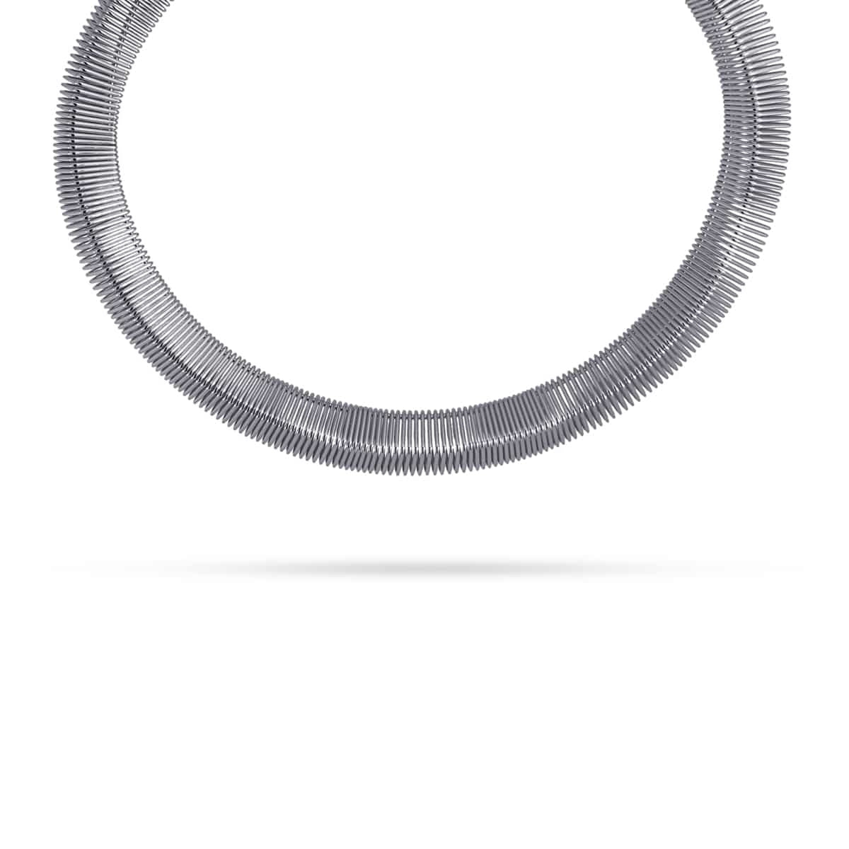 Collar Congga Plateado Anartxy