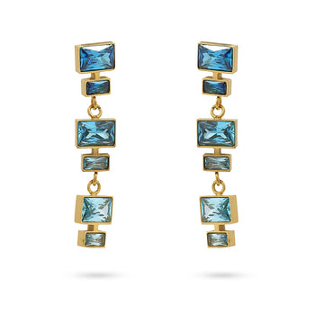 Pendientes Zaniah Azul Anartxy