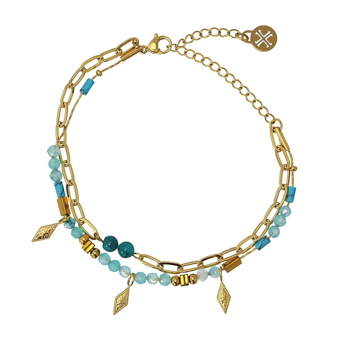Pulsera Turqueta Verde Anartxy